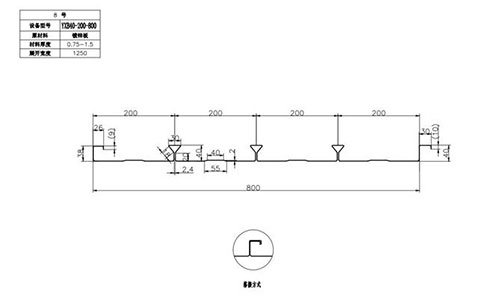YXB40-200-800閉口樓承板